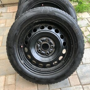 Plechové disky a pneumatiky 205/55 R16 - 8