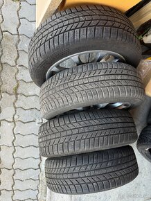 Predám orginál zimné kolesa mercedes 205/55 r17 - 8