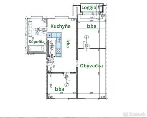 Projekt ESENPEČKO | 3 iz. byty od 72 m2 | Michalovce | - 8