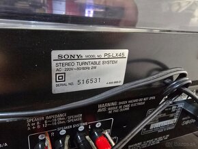 SONY PS-LX45 plneautomatický gramofon - 8