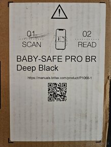 Britax Römer baby safe pro- farba deep black - 8