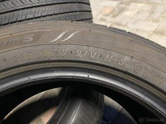 Sada letných pneu Maxxis Bravo 235/50 R18 takmer ako nové - 8