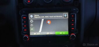 Autoradio wifi,Gps navigace,USB vw,škoda - 8