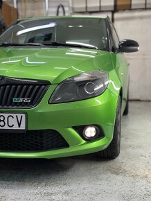 Škoda Fabia 2 RS zelena metalíza 1.4 TSI 132kw 2012 nová STK - 8