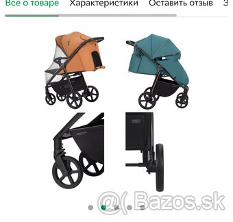 Športový kočík Carrello bravo plus 2023 Palm green - 8