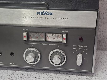 Revox A77 - Top stav / STEREO TAPERECORDER - 8