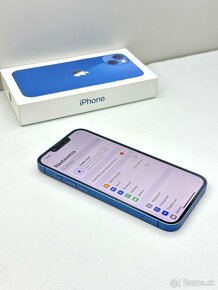 iPhone 13 128GB BLUE TOP STAV ORIGINÁL - 8