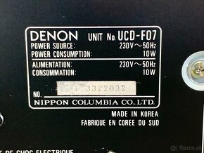 DENON UDRA-F07 … FM receiver + DENON UCD-F07 … CD prehravač - 8