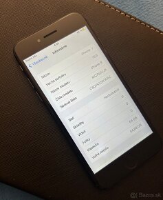 iPhone 8 64GB black - 100% batéria - 8