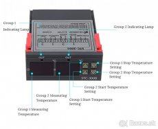 Dvojitý termostat -50 až +120 st. C - 8