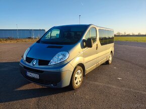 Renault trafic 2,0 dci,2011, predĺžený,9miest,klima - 8