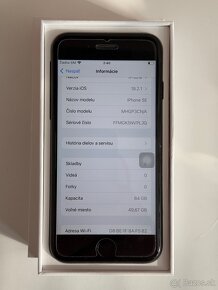 iPhone SE 2020 64 GB, dobrý stav, 100% batéria - 8