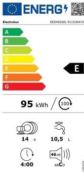 Umývačka riadu Electrolux EES48200L nova, nerozbalena - 8