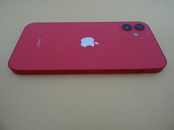 iPhone 12 256GB RED - ZÁRUKA 1 ROK - 100% BATERIA - 8