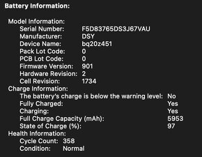 Macbook Pro  15,4 16gb RAM 256 HDD TouchBar 2018 - 8