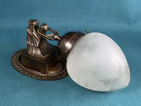 Párové nástenné lampy v štýle Art deco štylizované Levy - 8