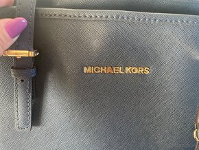 original michael kors kožená kabelka jet set travel pc 305€ - 8