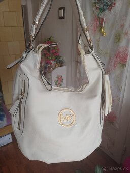 Biela kabelka Michael Kors - 8