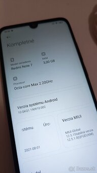 Predám Xiaomi Redmi Note 7 s 32 GB - 8