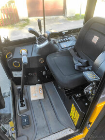 Minibagr JCB 19C-1, 1100mth, r.2018, roztah.pásy, 2x lžíce - 8