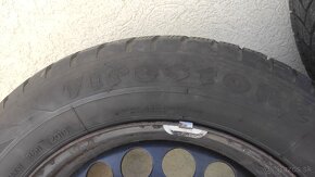 Sada kolies 5x112 R16 - zimné gumy Firestone 205/60 R16 - 8