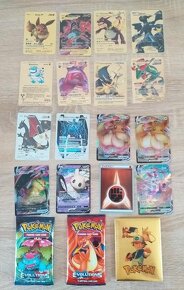 Nehrané Pokémon kartičky, mince, odznaky - 8