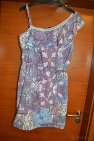 Fialové šaty + tunika - 8