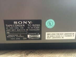 Sony TC-152SD - 8