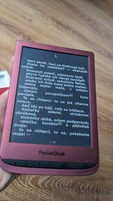 Citacka e-ink Pocketbook Touch LUX 5 PB628 Ruby Red - 8