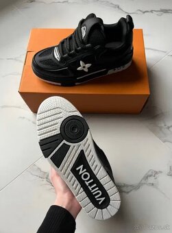 Louis Vuitton Skate Sneaker Black White - 8