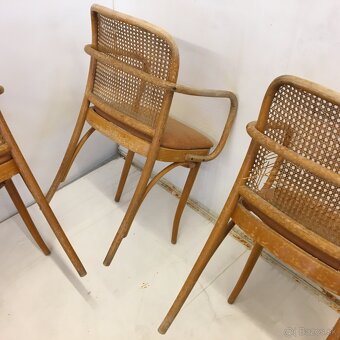 Stolicky Thonet TON Hoffmann 4 kusy - 8