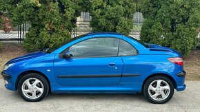 Peugeot 206 CC Cabrio 1,6 benzín 80kW - 8