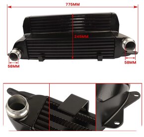 Intercooler pre BMW 520d 525d 530d 535d 635d 630d E60 E61 - 8