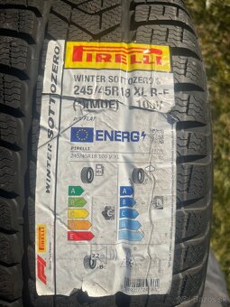 BMW G30 zimna sada s uplne novymi pneu Pirelli - 8