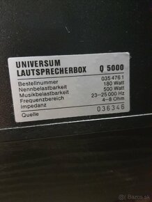 Universum Q5000 párty reproduktory - 8