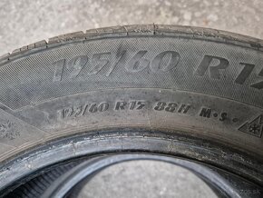 195/60 r15 zimné 4 ks MATADOR +GT RADIAL dezén 8,5-7,5 mm - 8