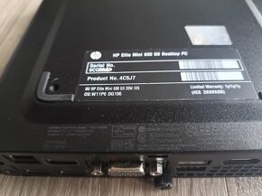 HP Elite Mini 600 G9 Jet Black - zaruka 11/ 2027 - 8