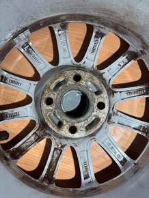 Borbet disky 15, 4x100, 6,5j, et35 honda civic 2003 - 8