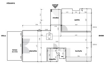 Na prenájom 2 izb. byt, Bratislava, Staré Mesto, Povraznícka - 8