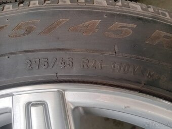 alu disky Mercedes Benz /originál/+zimné pneu Pirelli - 8