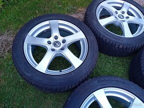 17" ALU 5x115 Opel Zafira + zimné 225/50 r17 8,5mm TOP sada - 8