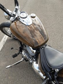 YAMAHA 650 Dragstar bobber - zimná cena - 8