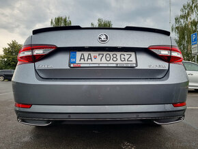 SKODA SUPERB MK3 spoiler kridlo lipko na kufor na hranu - 8