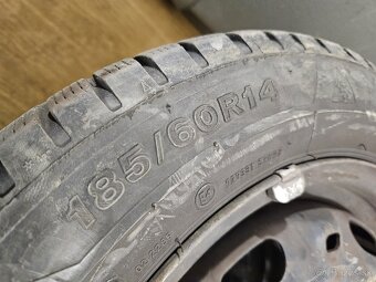 185/60 R14 5x100 zimne pneu - 8