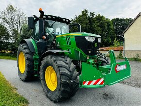 John deere 6215R + čelní nakladač TRIMA - 8