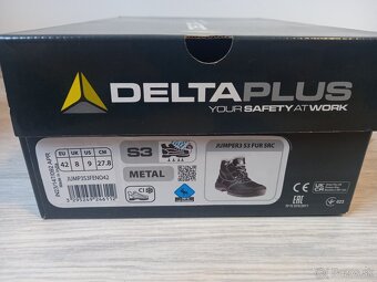 Bezpečnostná pracovná obuv Delta Plus JUMPER3 S3 FUR SRC - 8