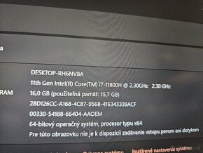 Pracovne 16 palcove Lenovo P1 s RTX Quadro A2000 intel core - 8