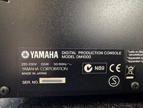 YAMAHA DM1000VCM V2 + - 8