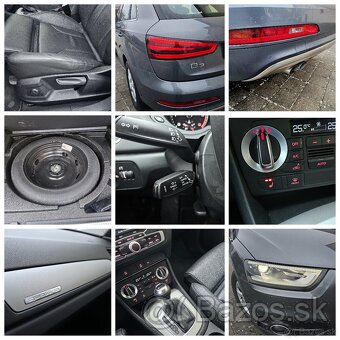 Audi Q3 2.0 TDI Quattro Stronic Koža LED Navi R17 Orig. KM - 8