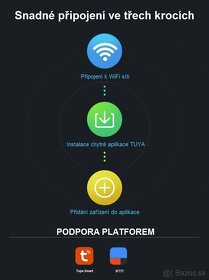 WIFI inteligentný detektor úniku vody 2xAAA Android/iOS - 8